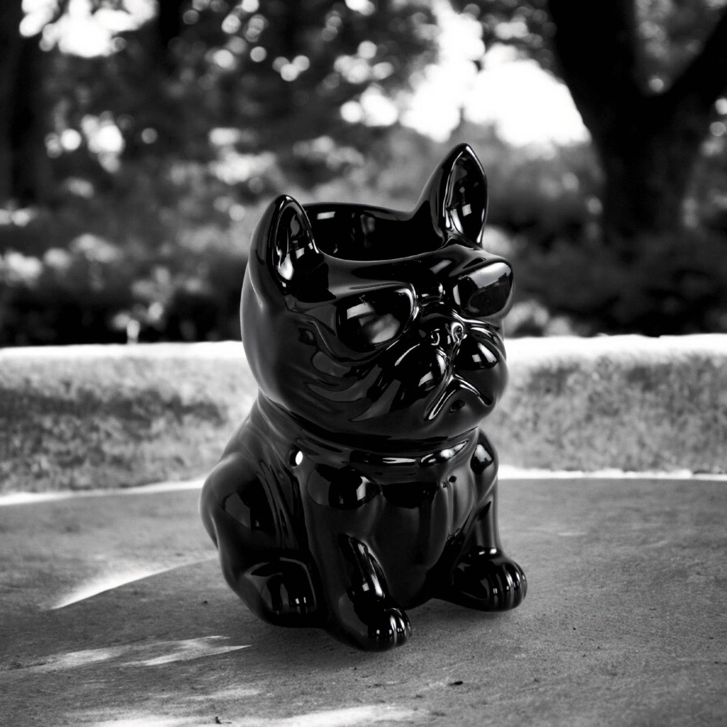 Originaler Duftbrenner Boubou der Bulldogge aus Keramik
