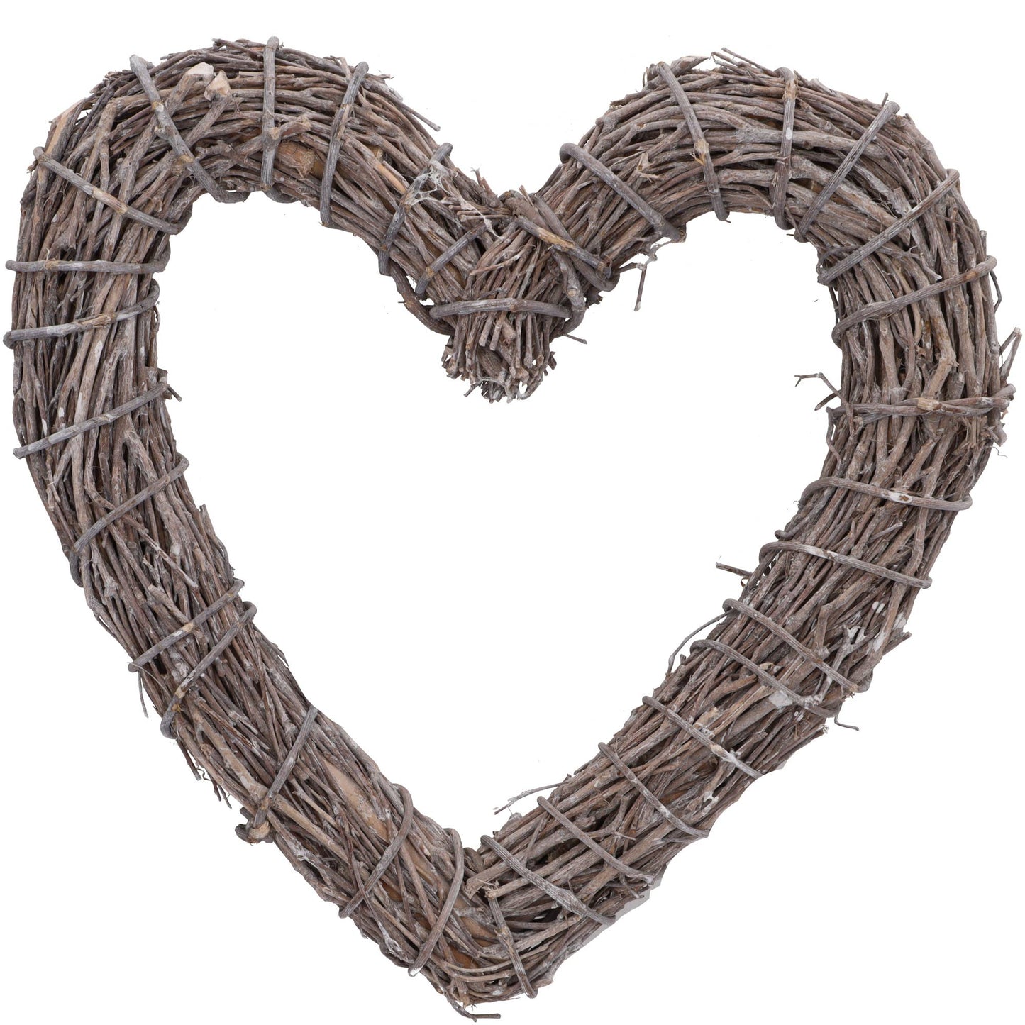 Natur Herz Jakar, L33cm, B25cm, H7cm, grau