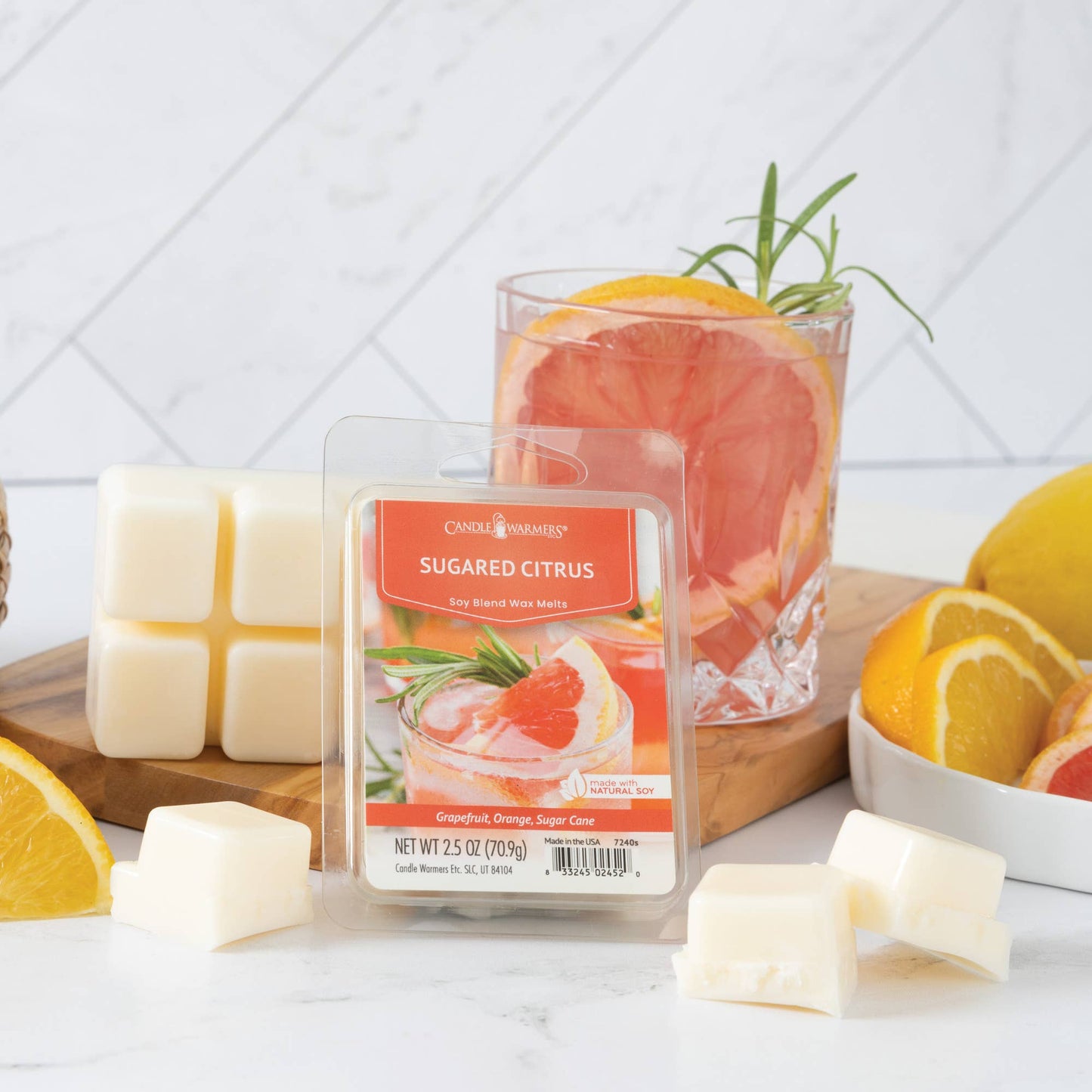 CANDLE WARMERS® Classic Duftwachs SUGARED CITRUS 70g