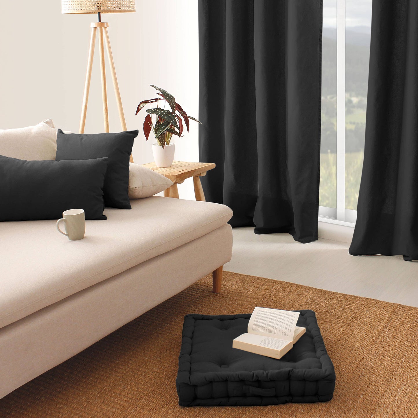 Rechteckiges Kissen, 30x50cm, 100% Baumwolle, Kollektion PANAMA