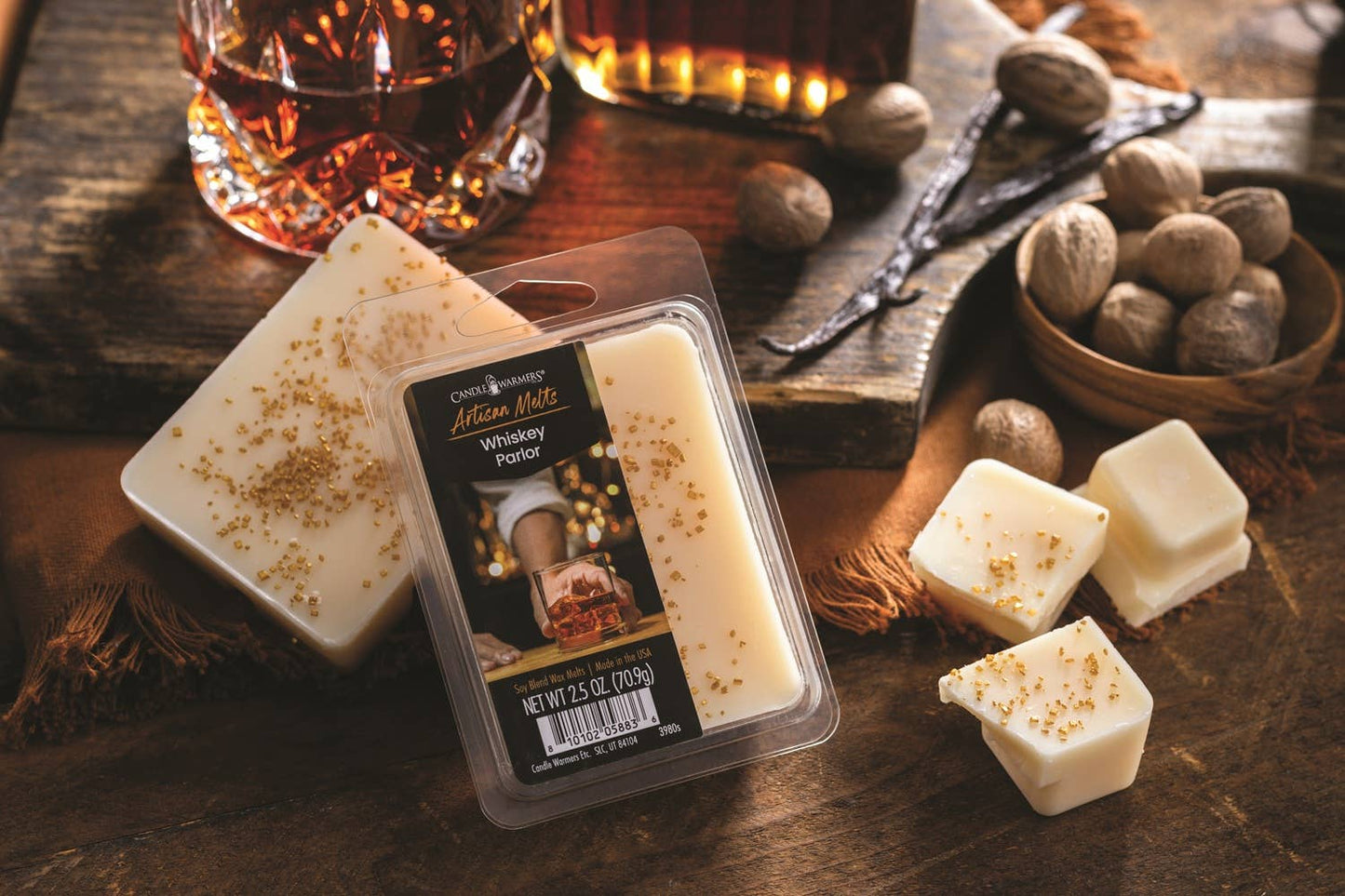 CANDLE WARMERS® Artisan Duftwachs WHISKEY PARLOR 70g