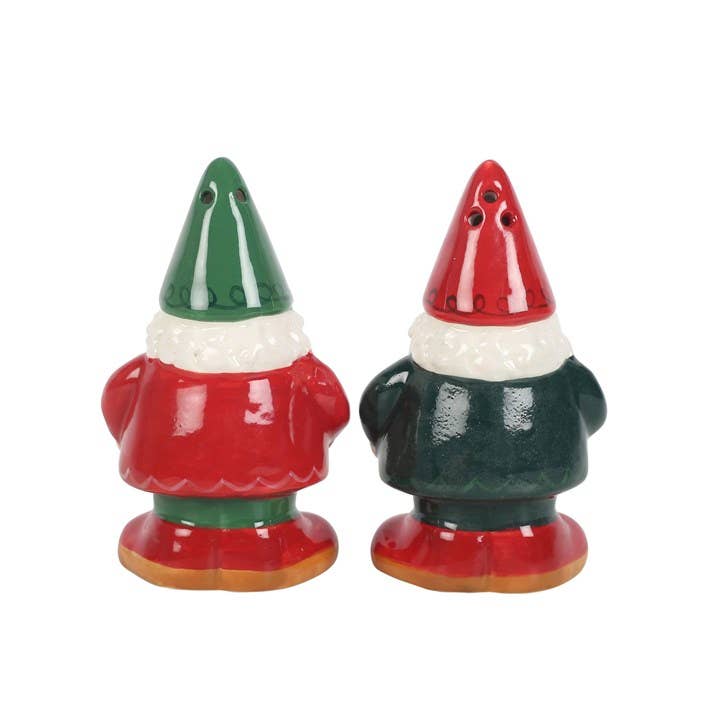 Salz- & Pfefferstreuer „Gnome“ – Niedliches Zwergen-Set aus Keramik
