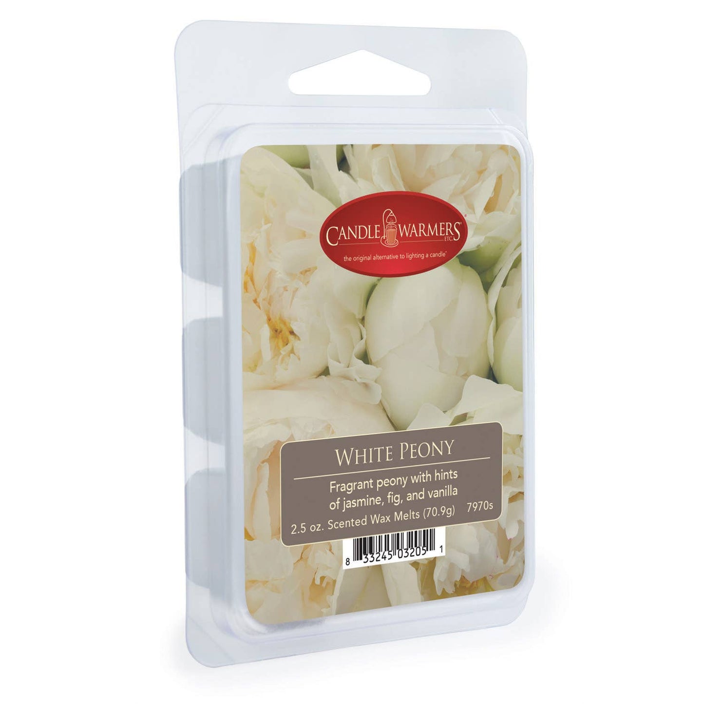 CANDLE WARMERS® Classic Duftwachs WHITE PEONY 70g