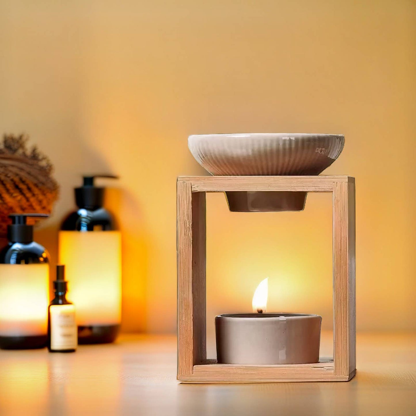 Yona Duftlampe für Duftwachsschmelzen