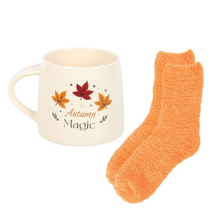 Herbstzauber Becher- und Sockenset