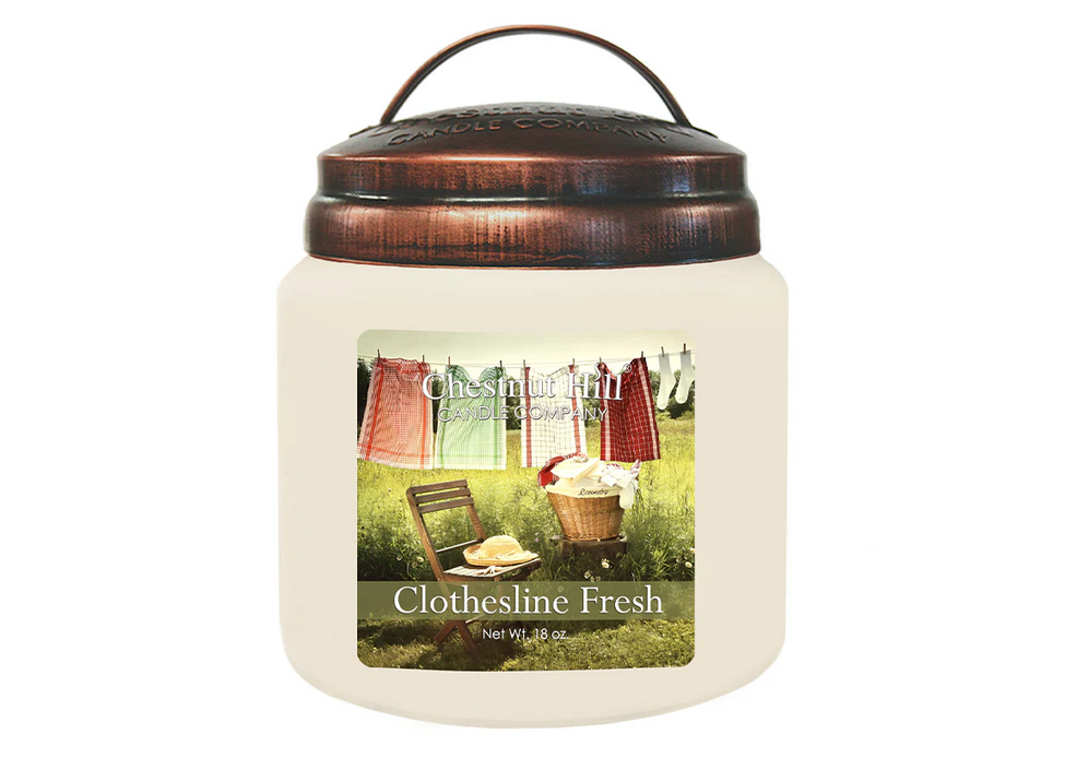 CHESTNUT HILL Candles Duftkerze CLOTHESLINE FRESH 510g