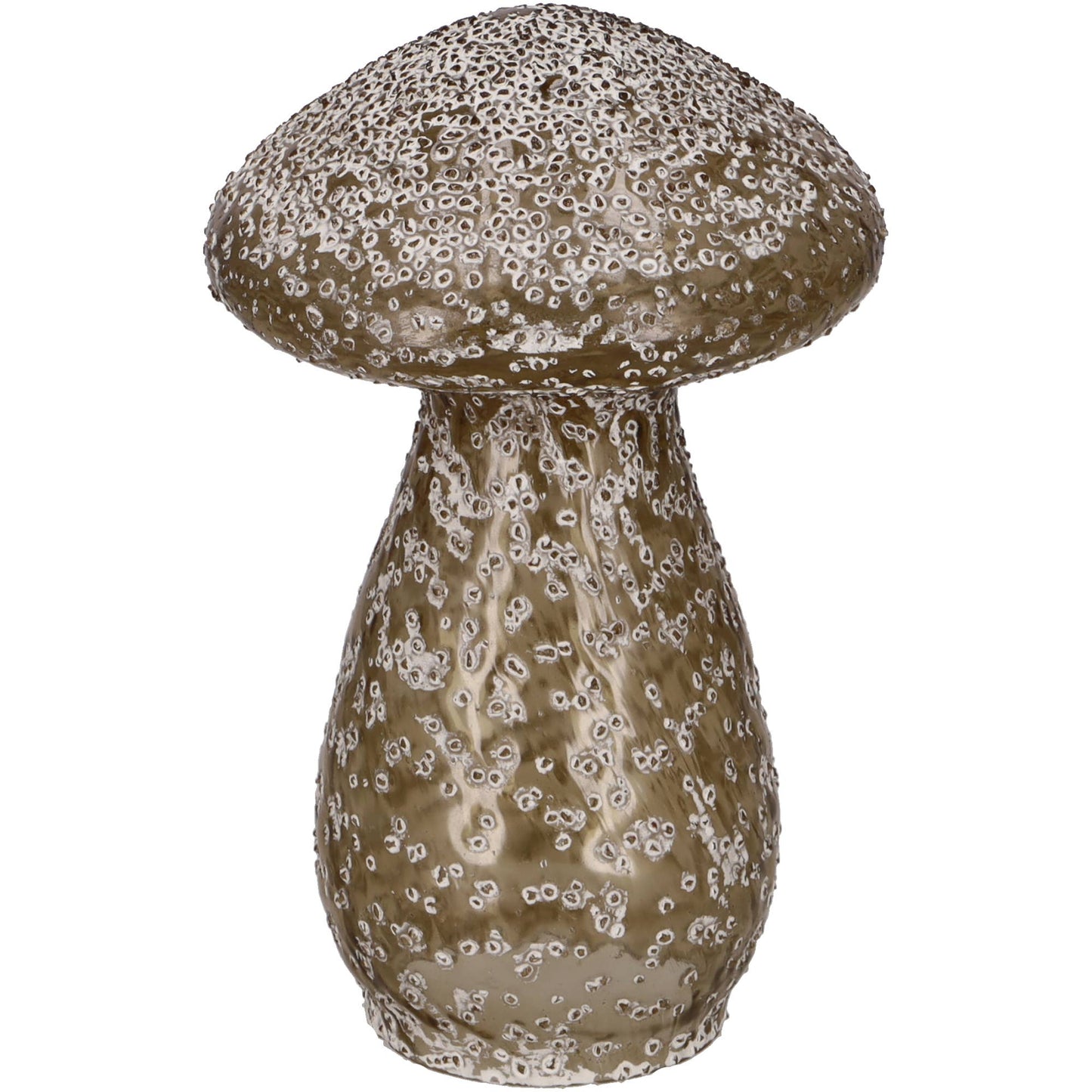 Glas Pilz Hobart, D9cm, H13cm, Braun