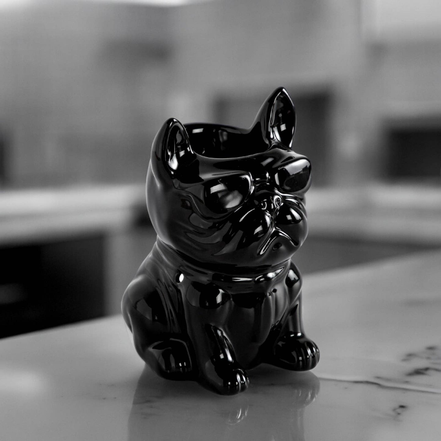 Originaler Duftbrenner Boubou der Bulldogge aus Keramik