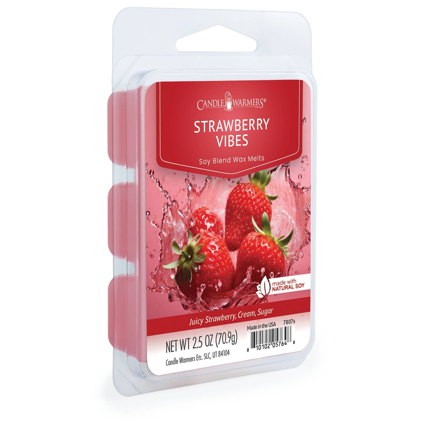 CANDLE WARMERS® Duftwachs STRAWBERRY VIBES 70g