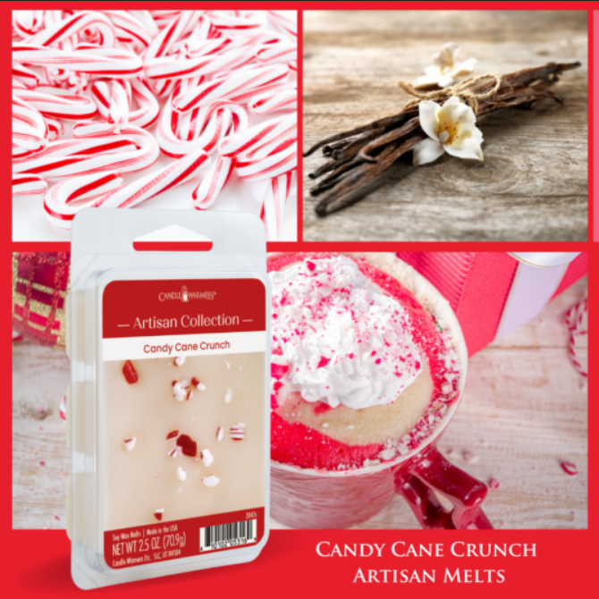 CANDLE WARMERS® Artisan Duftwachs CANDY CANE CRUNCH