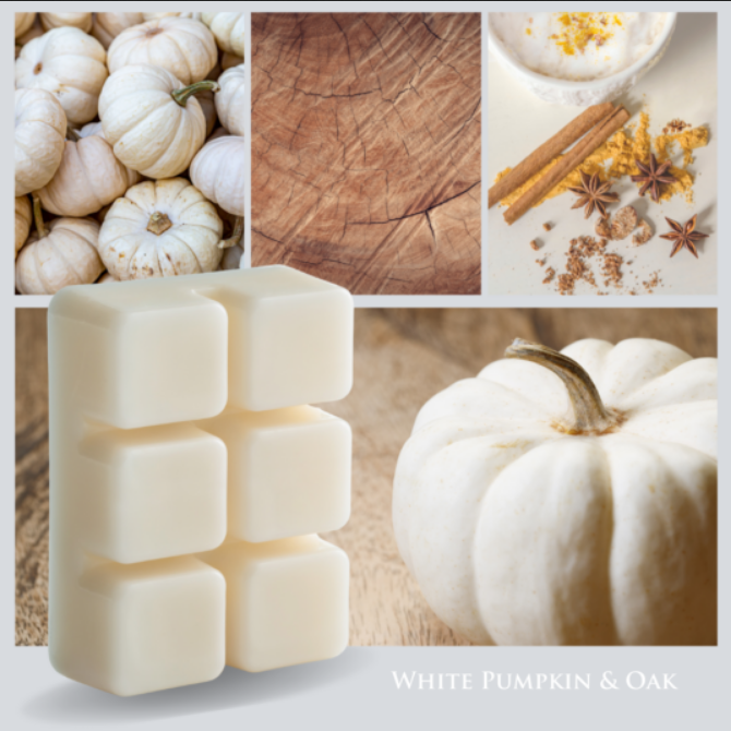 CANDLE WARMERS® Classic Duftwachs WHITE PUMPKIN & OAK 70g