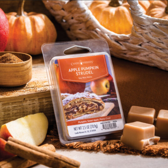 CANDLE WARMERS® Classic Duftwachs APPLE PUMPKIN STRUDEL 70g