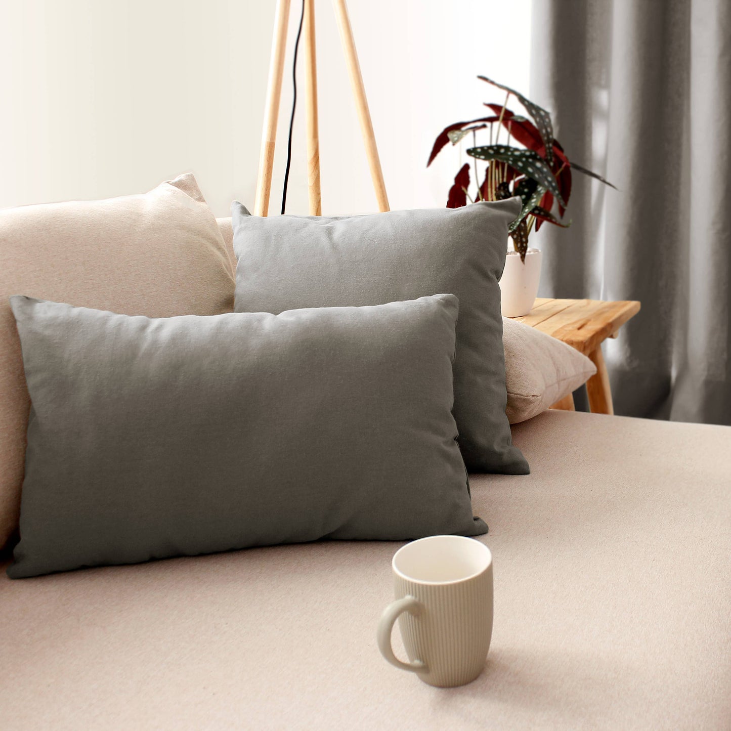 Rechteckiges Kissen, 30x50cm, 100% Baumwolle, Kollektion PANAMA