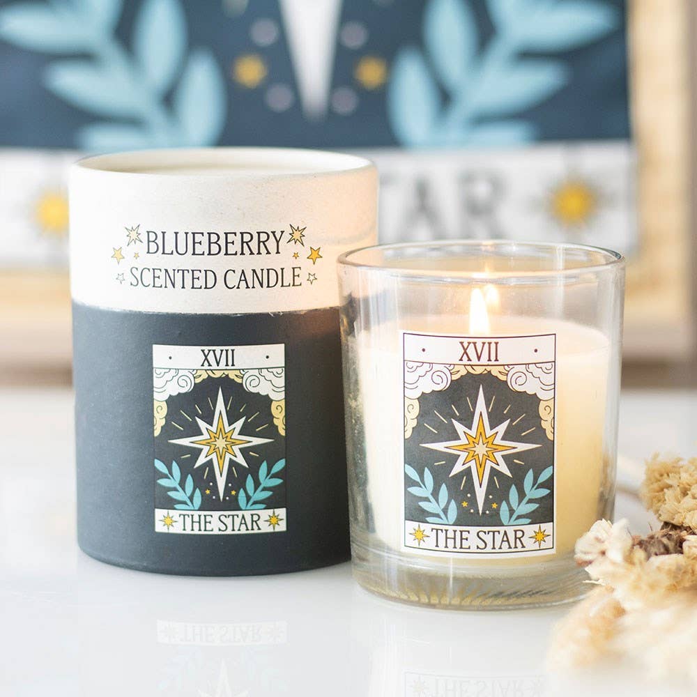 Duftkerze „The Star“ – Blaubeere