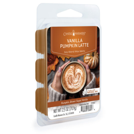 CANDLE WARMERS® Duftwachs VANILLA PUMPKIN LATTE 70g