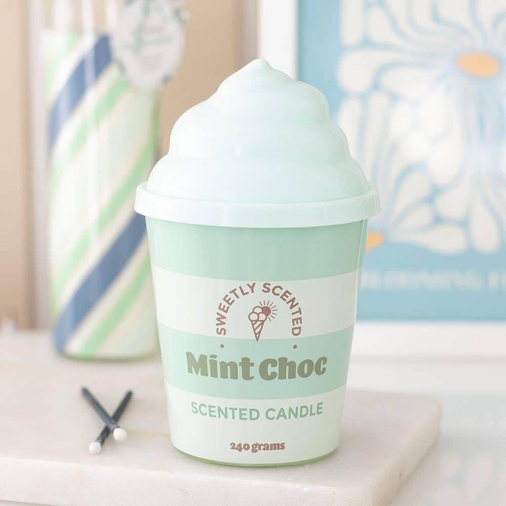 Duftkerze „Mint Chocolate Ice Cream“