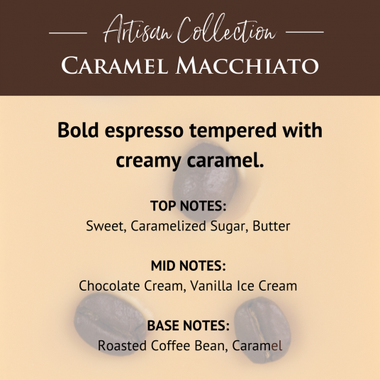 CANDLE WARMERS® Artisan Duftwachs CARAMEL MACCHIATO 70g