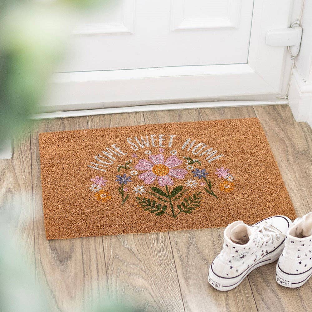 Natürliche Gänseblümchen Heimeliges Zuhause Fußmatte