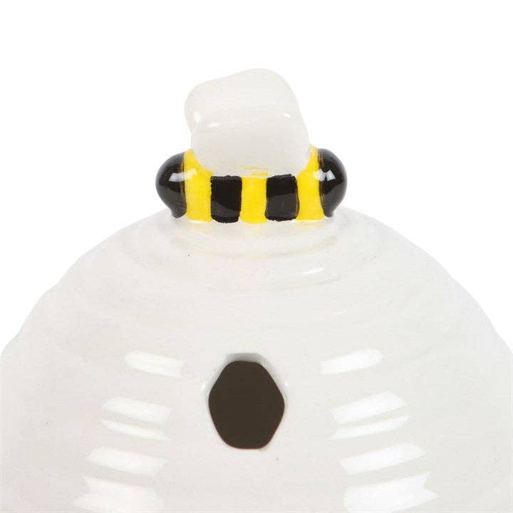 Räucherkegelhalter „Bienenstock“ – Keramik mit liebevollem Bienendesign
