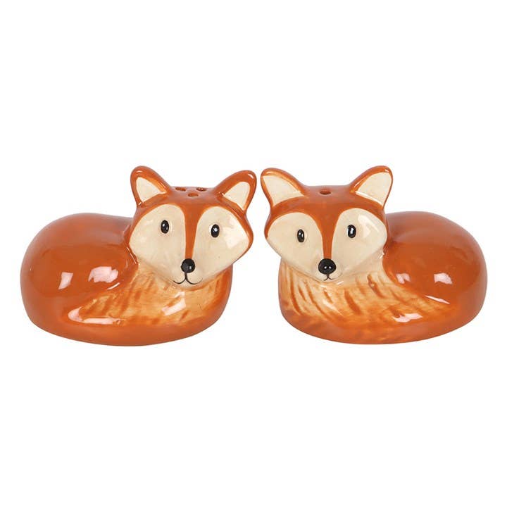 Salz- & Pfefferstreuer „Fuchs“ – Niedliches Keramik-Set im Wald-Design