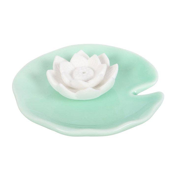 Räucherstäbchenhalter „Lotusblüte“ – Schmuckschale & Keramikhalter