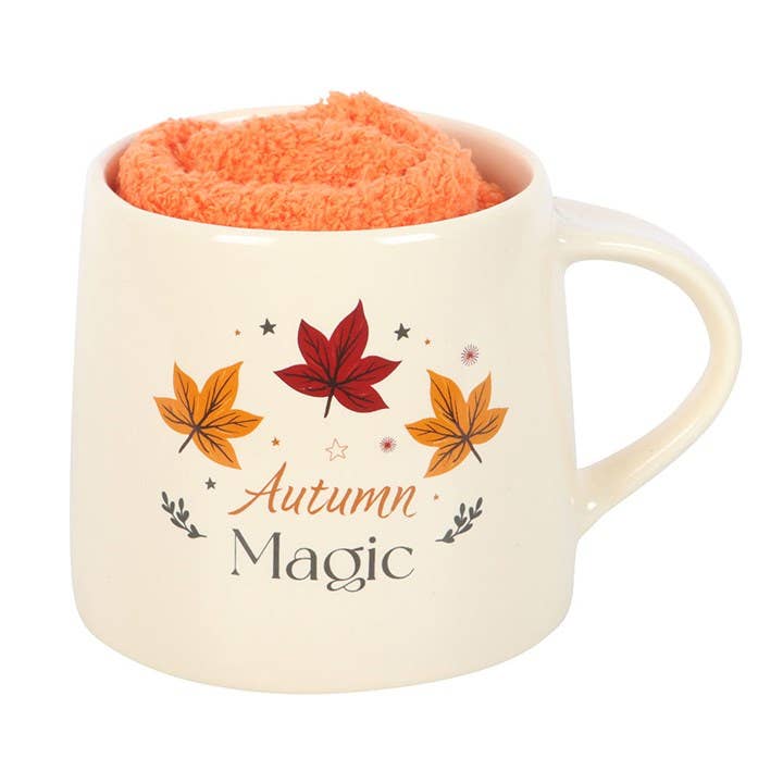 Herbstzauber Becher- und Sockenset