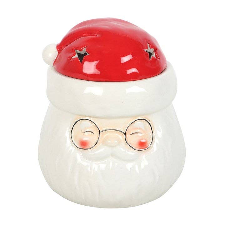 Weihnachtsmann-Ölbrenner und Wachs-Wärmer