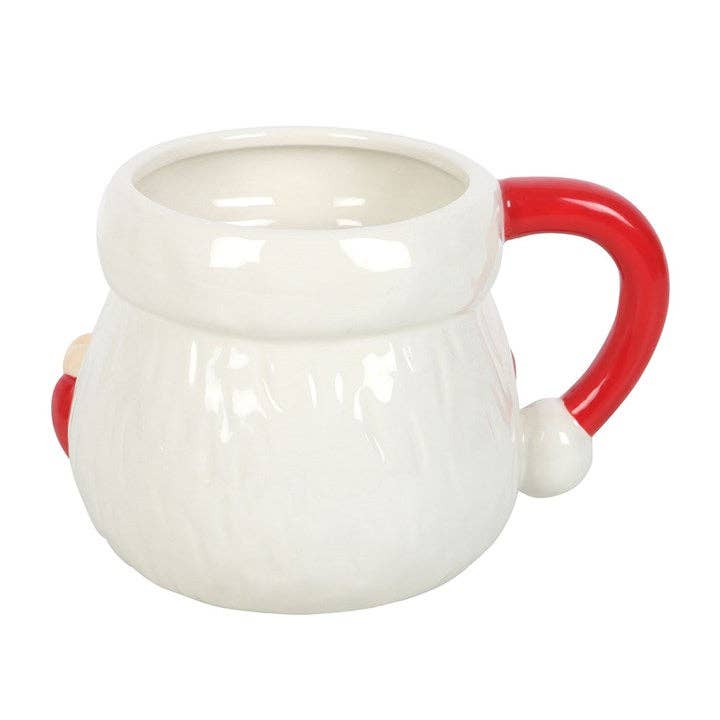 Weihnachtstasse in Form von Weihnachtsmann