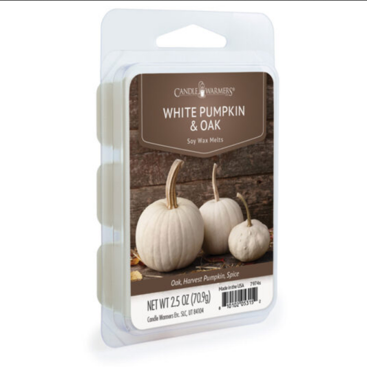 CANDLE WARMERS® Classic Duftwachs WHITE PUMPKIN & OAK 70g