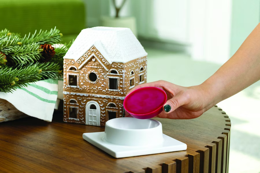 CANDLE WARMERS® Canopy Duftlampe GINGERBREAD HOUSE elektr.