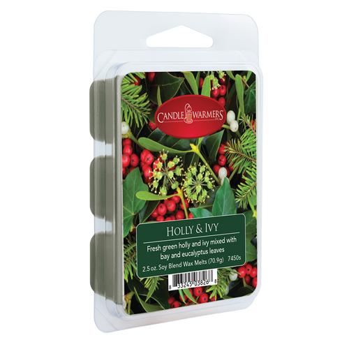 CANDLE WARMERS® Classic Duftwachs HOLLY & IVY 70g