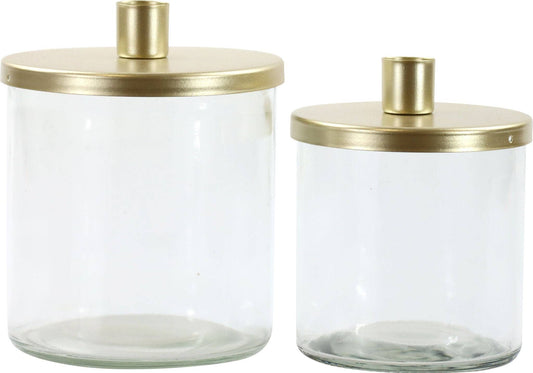 LEUCHTERDOSEN FANTASIA  2 TEILIGES SET (HOFF7136)