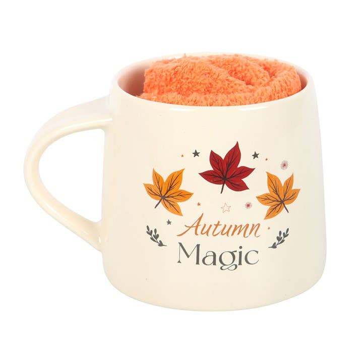 Herbstzauber Becher- und Sockenset