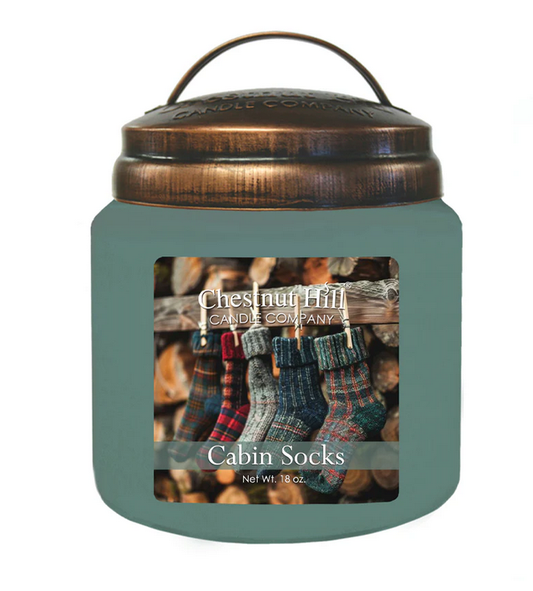 CHESTNUT HILL Candles   Duftkerze CABIN SOCKS 510g