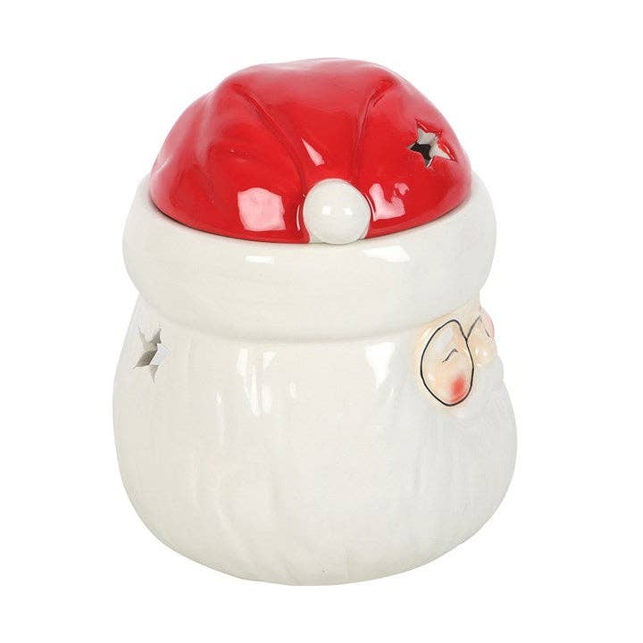 Weihnachtsmann-Ölbrenner und Wachs-Wärmer