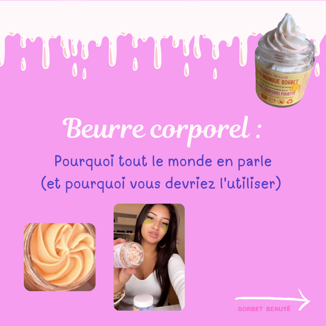 Geschlagene Körperbutter/Shea-Schlagsahne 50ml