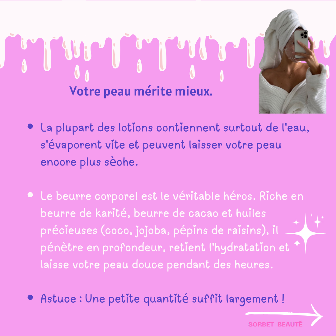 Geschlagene Körperbutter/Shea-Schlagsahne 50ml