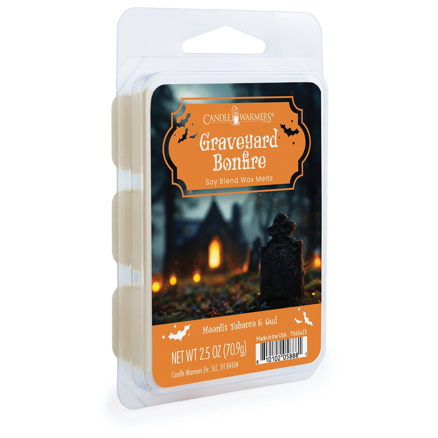 CANDLE WARMERS® Duftwachs GRAVEYARD BONFIRE 70g