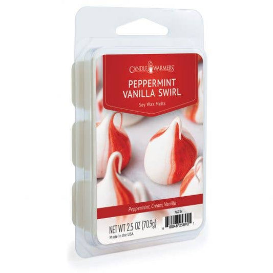 CANDLE WARMERS® Duftwachs PEPPERMINT VANILLA SWIRL 70g