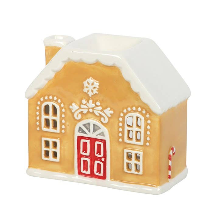 Zuckerstangen-Lebkuchenhaus-Ölbrenner und Wachswärmer