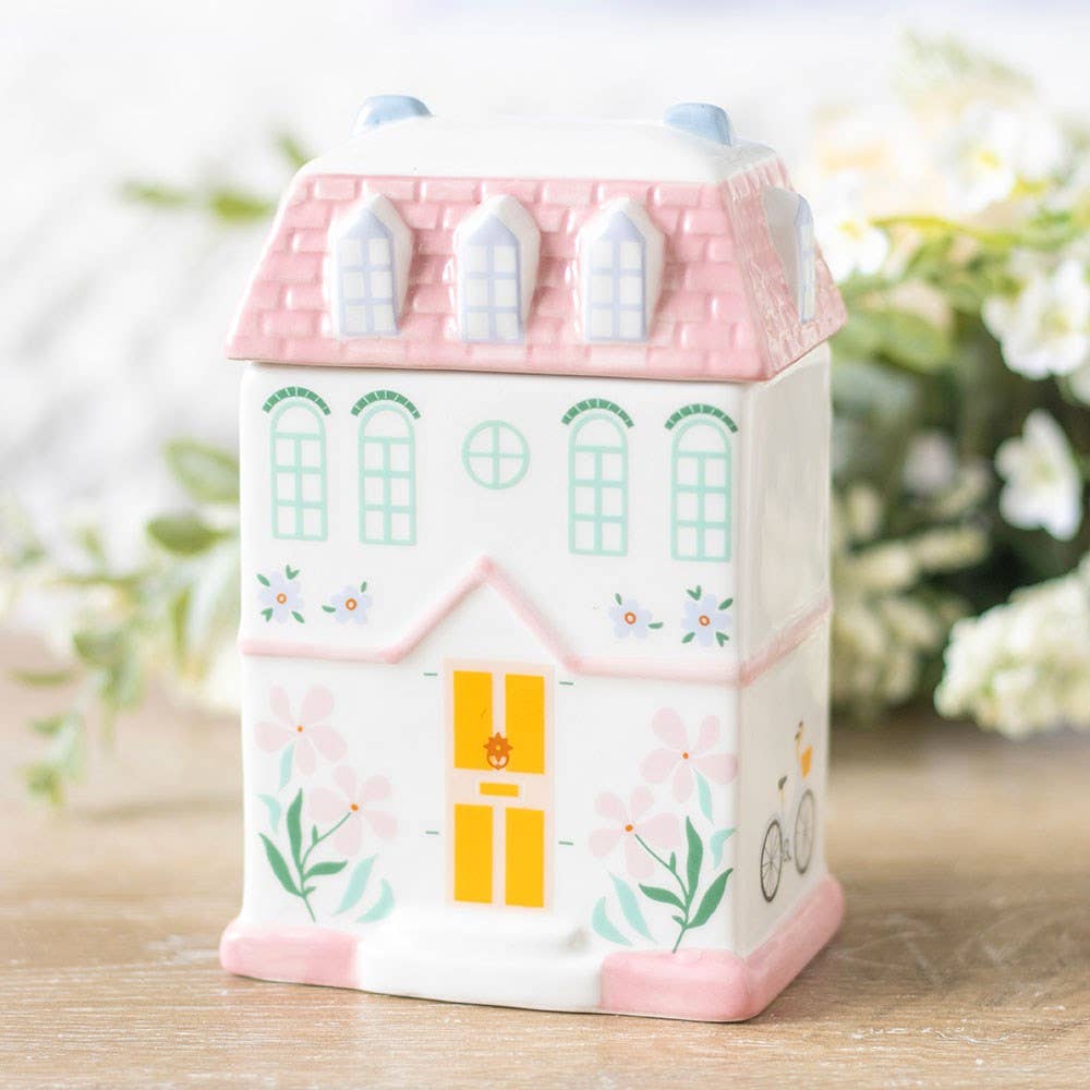 Pastellhaus Duftlampe und Wachswärmer