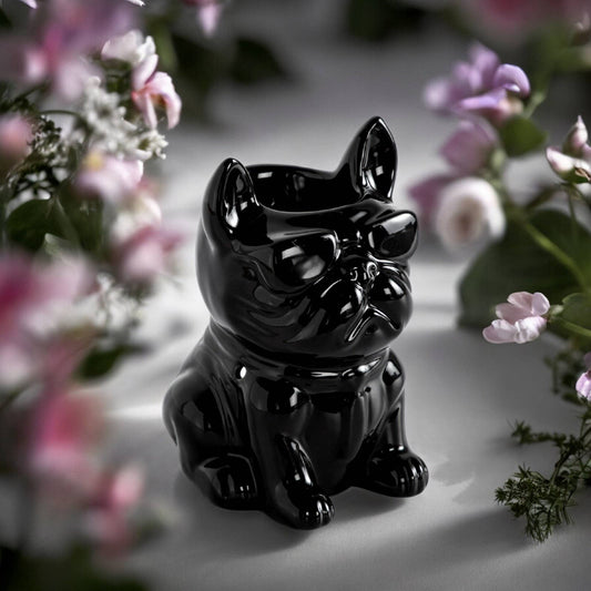 Originaler Duftbrenner Boubou der Bulldogge aus Keramik